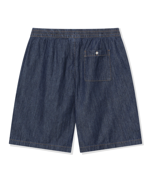 Essential Half Denim Pants