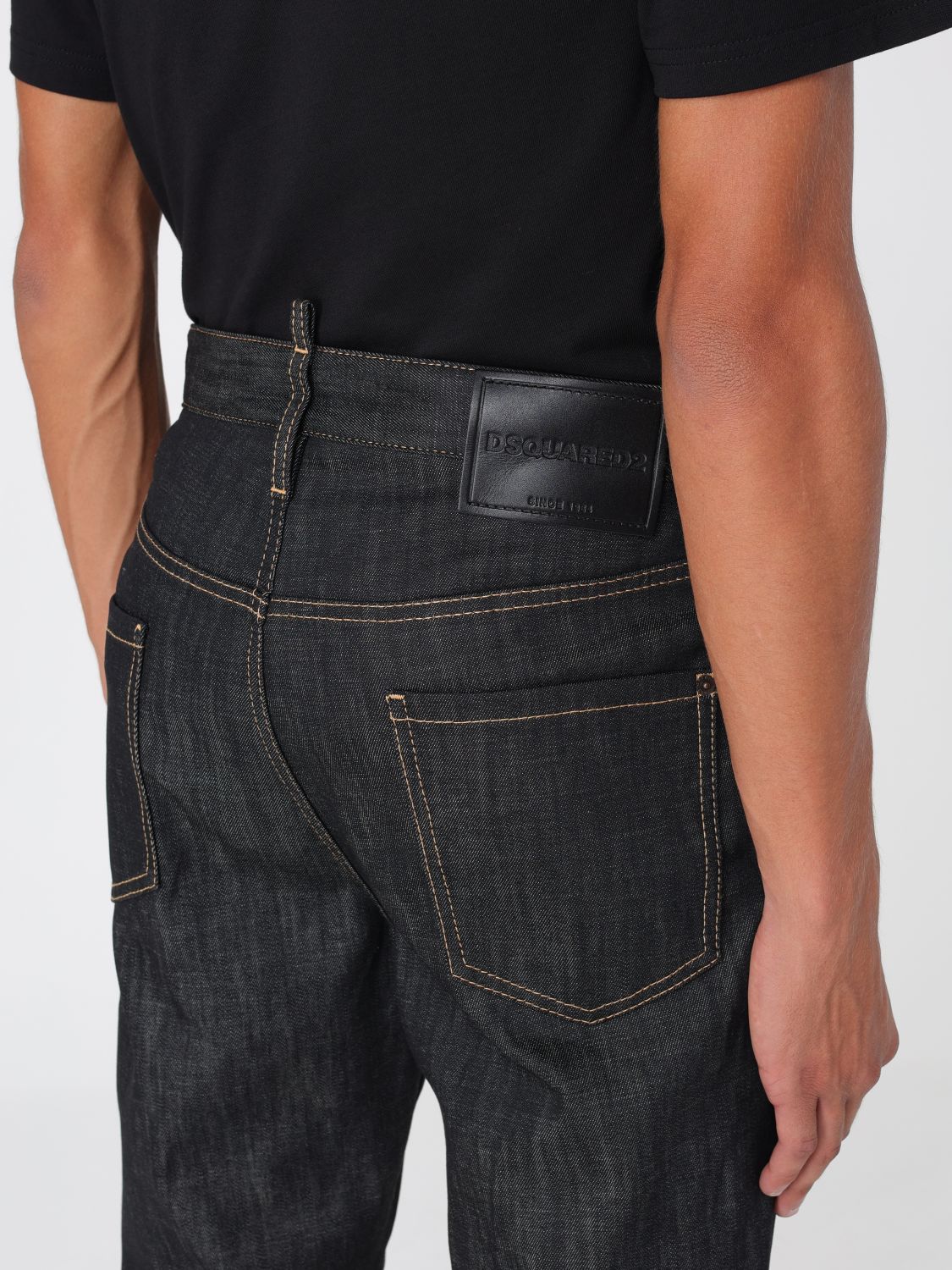 Pants Men color Black