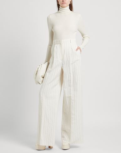 Woman Pants Ivory