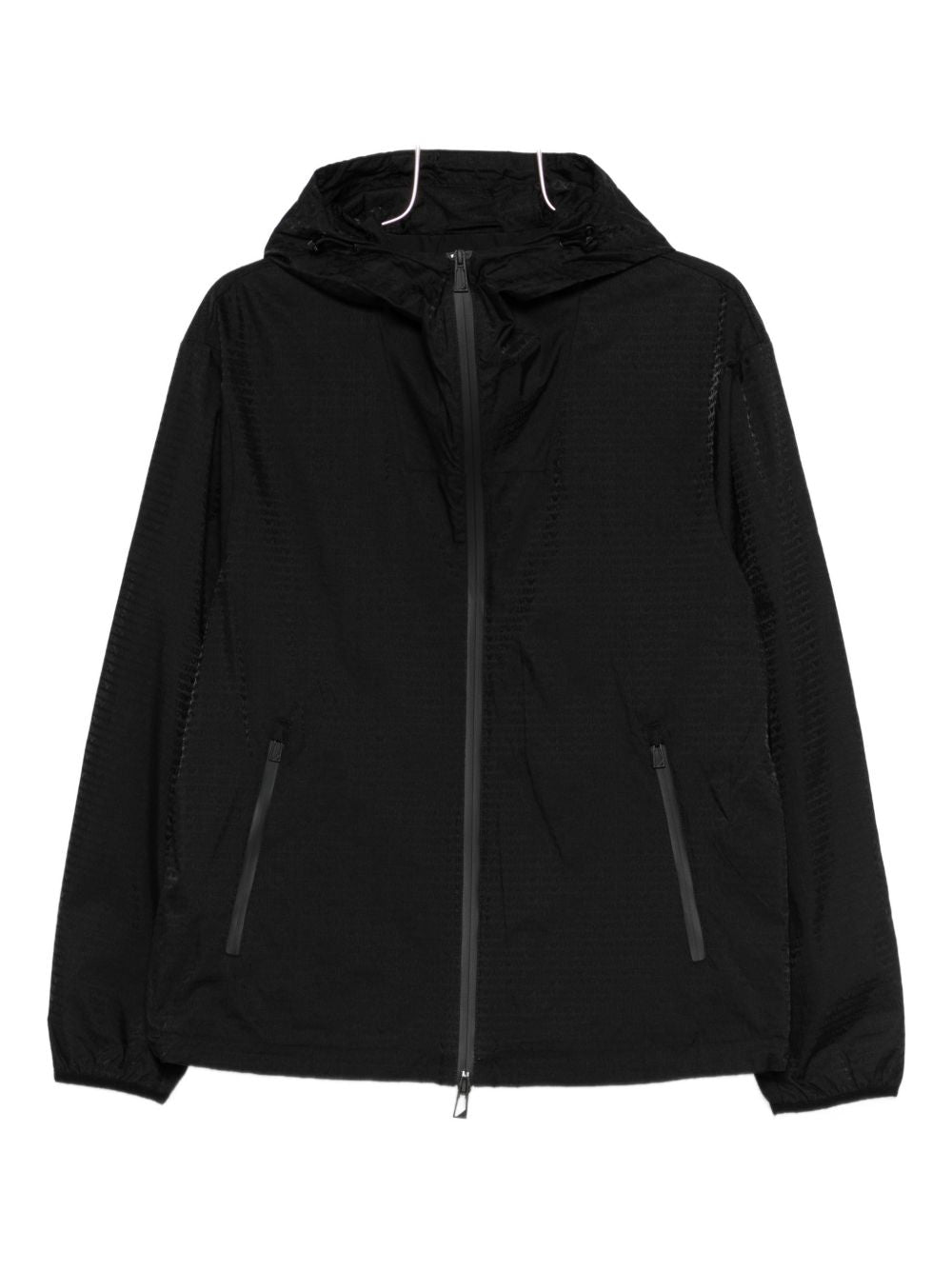 Nylon Blouson Jacket — Black