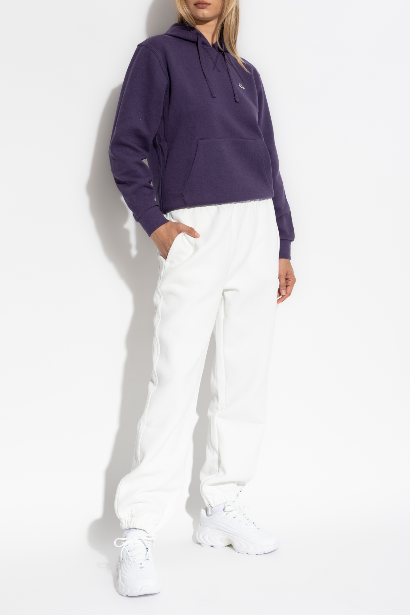 Sweatshirt With Logo, Women's, Purple