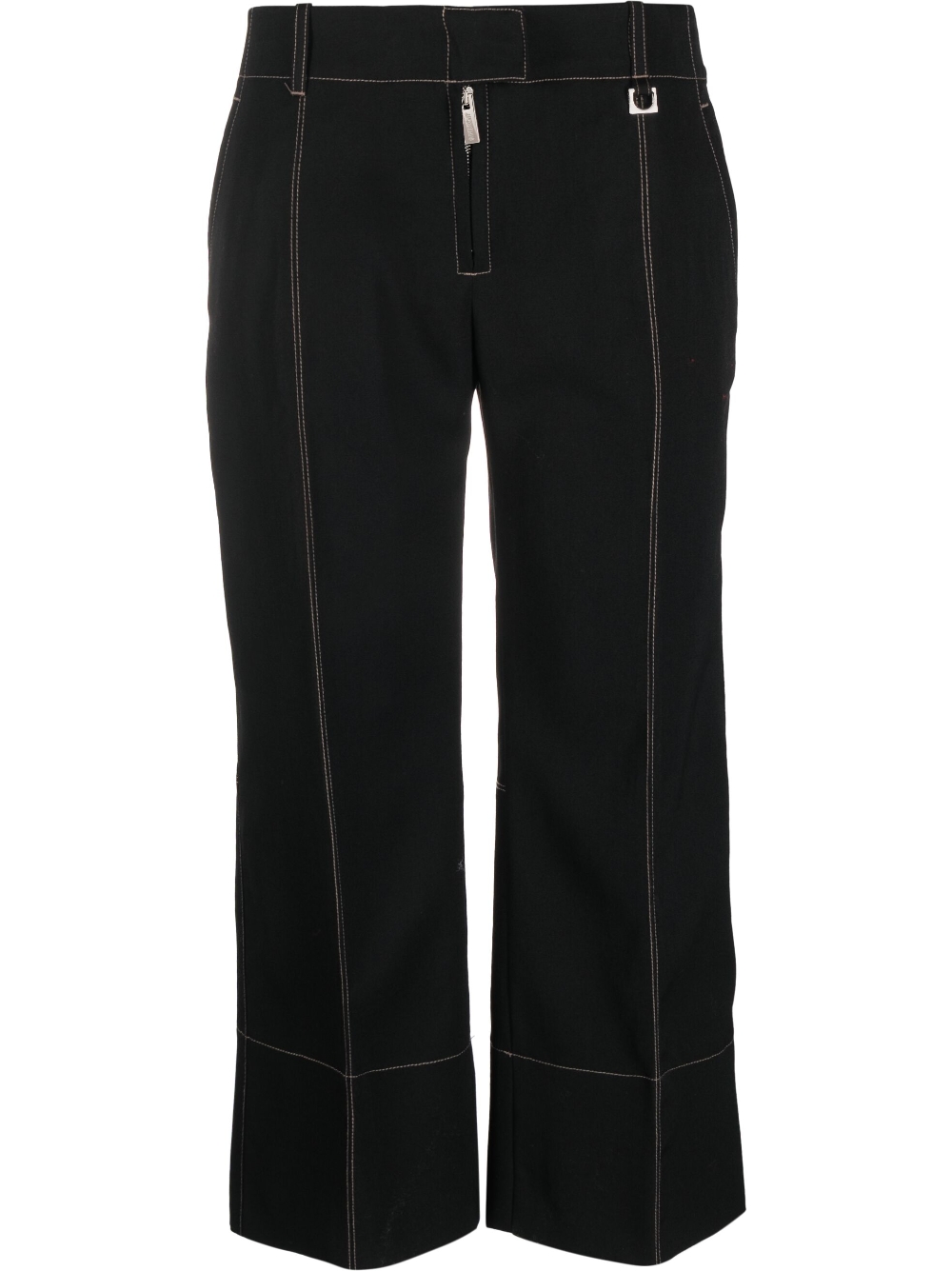 Le pantalon Areia cropped trousers - Black