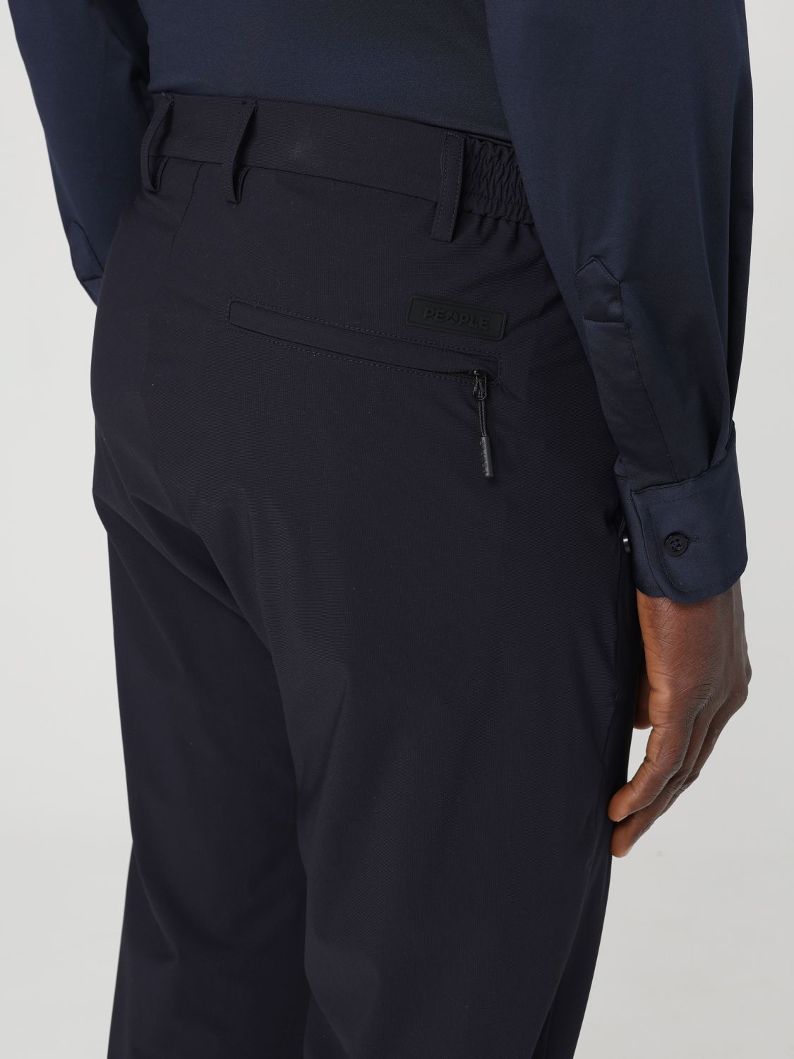 Pants Men color Blue