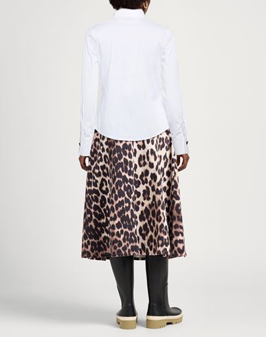 Woman Shirt White Size 6 Cotton, Polyamide, Elastane
