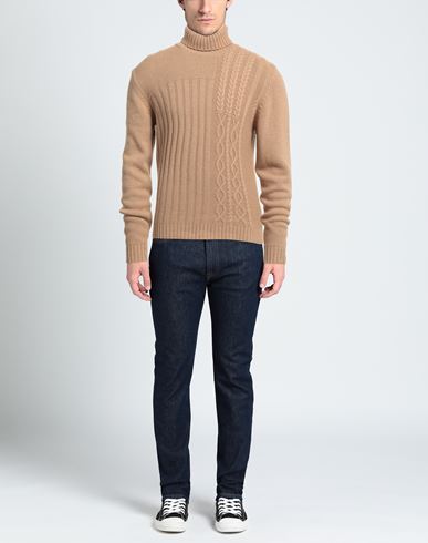 Man Turtleneck Sand