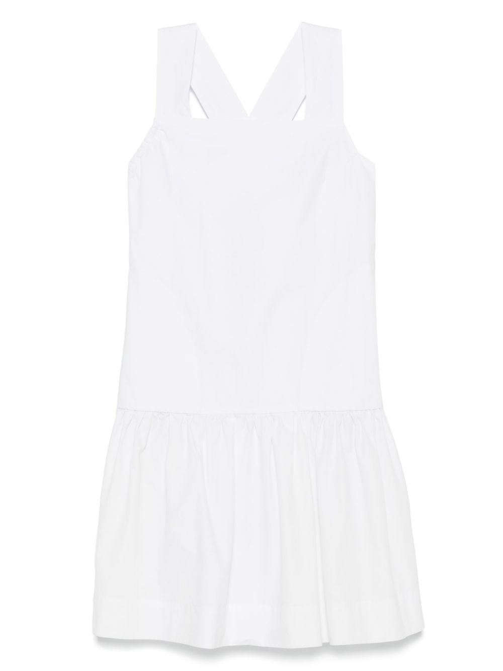 2000s mini dress - White