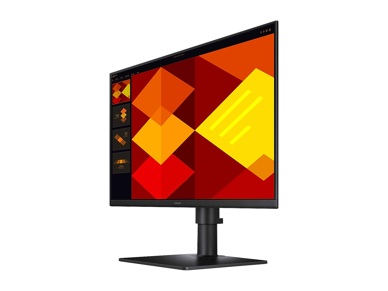 22" (S40GD) Borderless Business Monitor IPS Panel 100Hz HAS USB Hub EPEAT ENERGY STAR® Certified(LS22D402GANXGO)