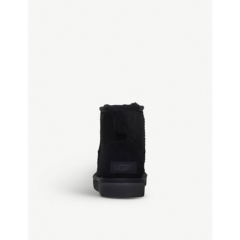 Womens Black Classic ll Mini Sheepskin Boots