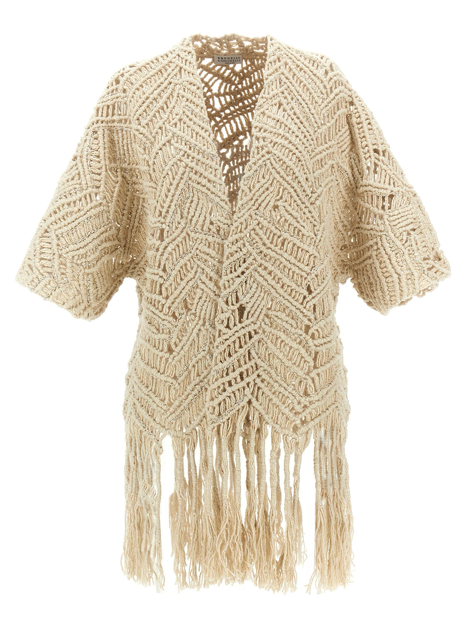Opera Dazzling Macramé Cardigan