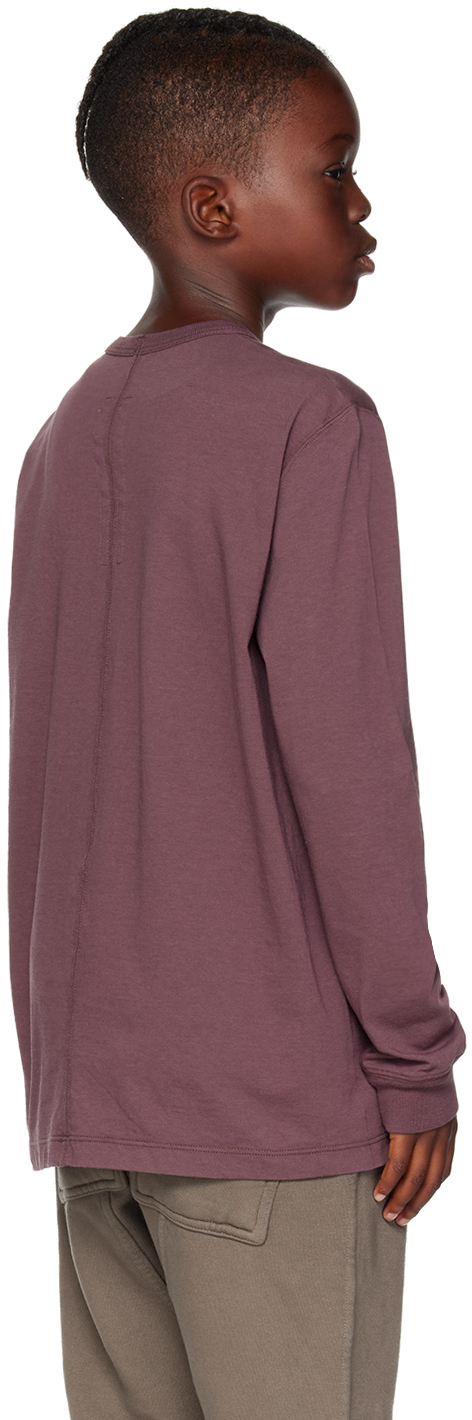 Rick Owens Kids Purple Level Long Sleeve T-Shirt