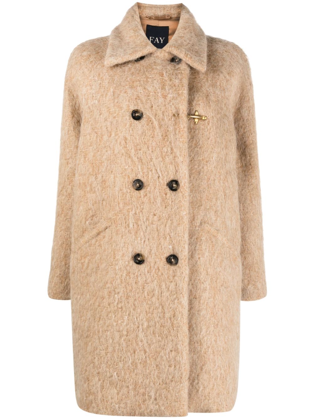 Jacqueline double-breasted coat - Green