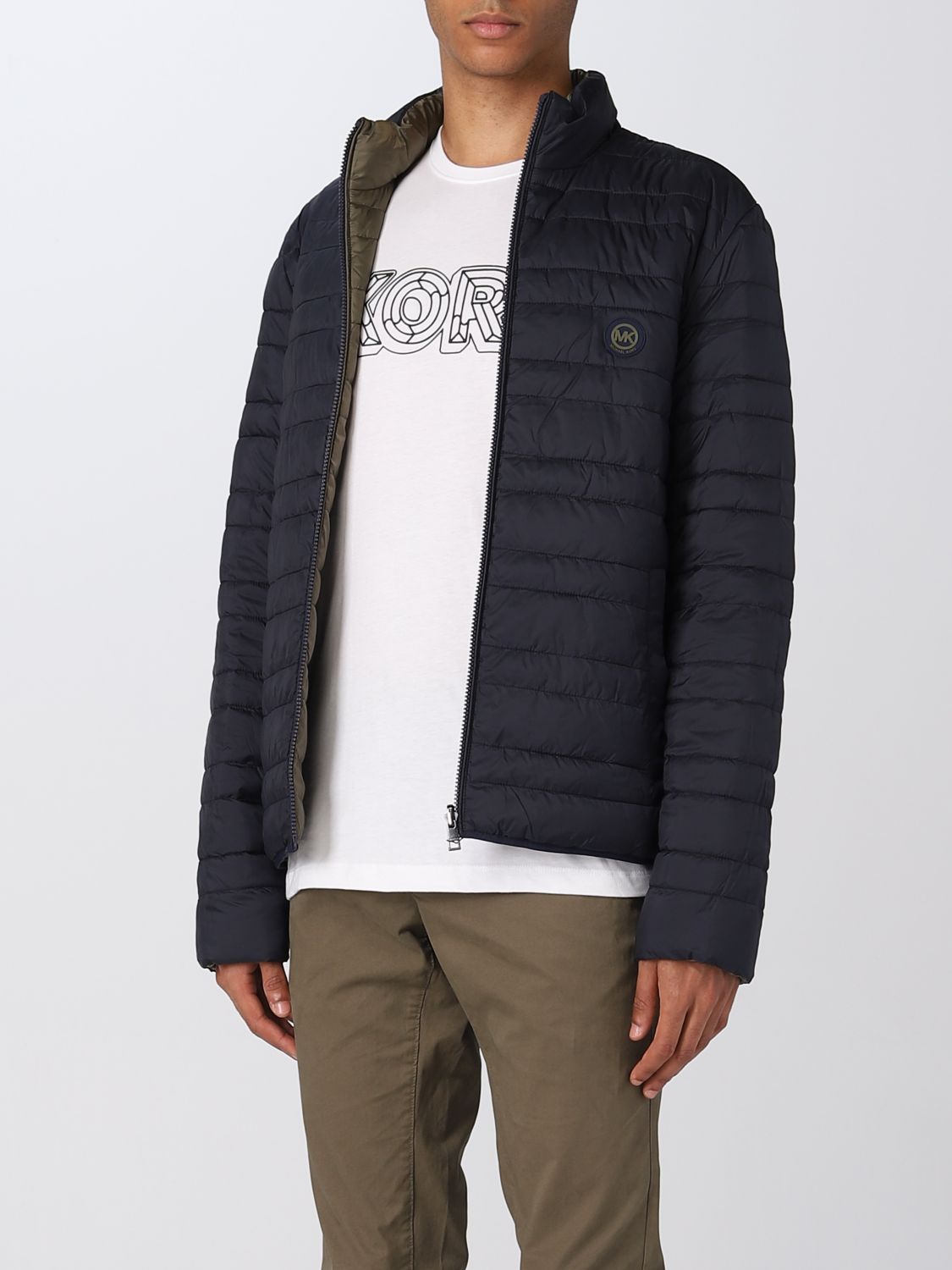 Jacket Men color Green
