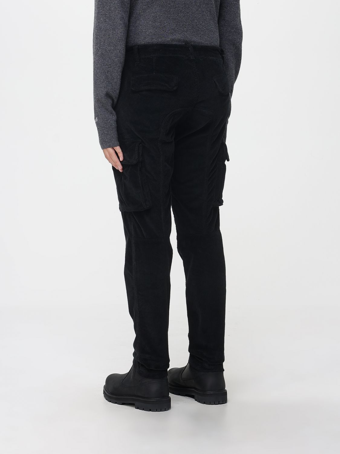 Pants Men color Black