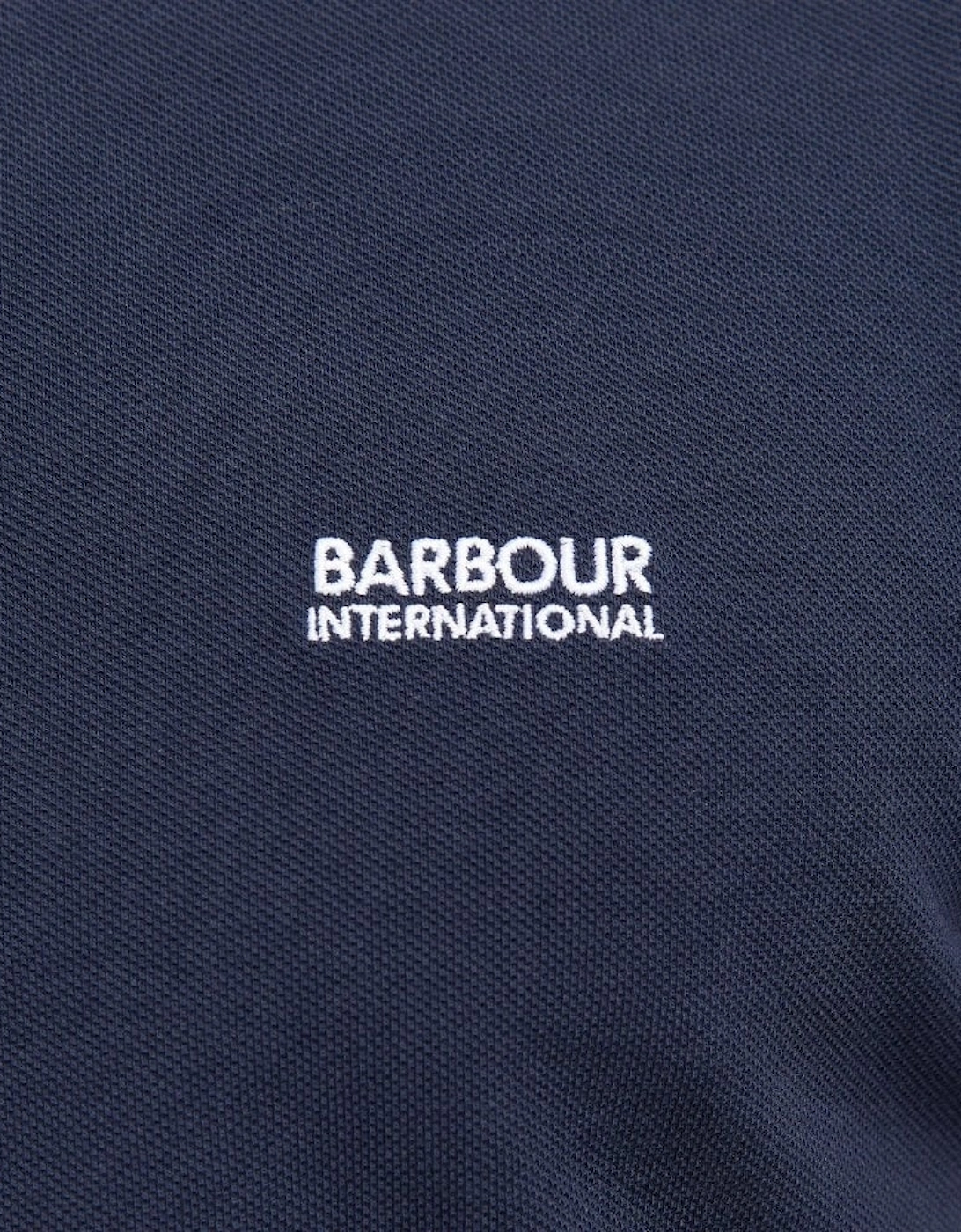 Men's Barbour International Men's Night Sky Howall Polo Shirt. - Navy
