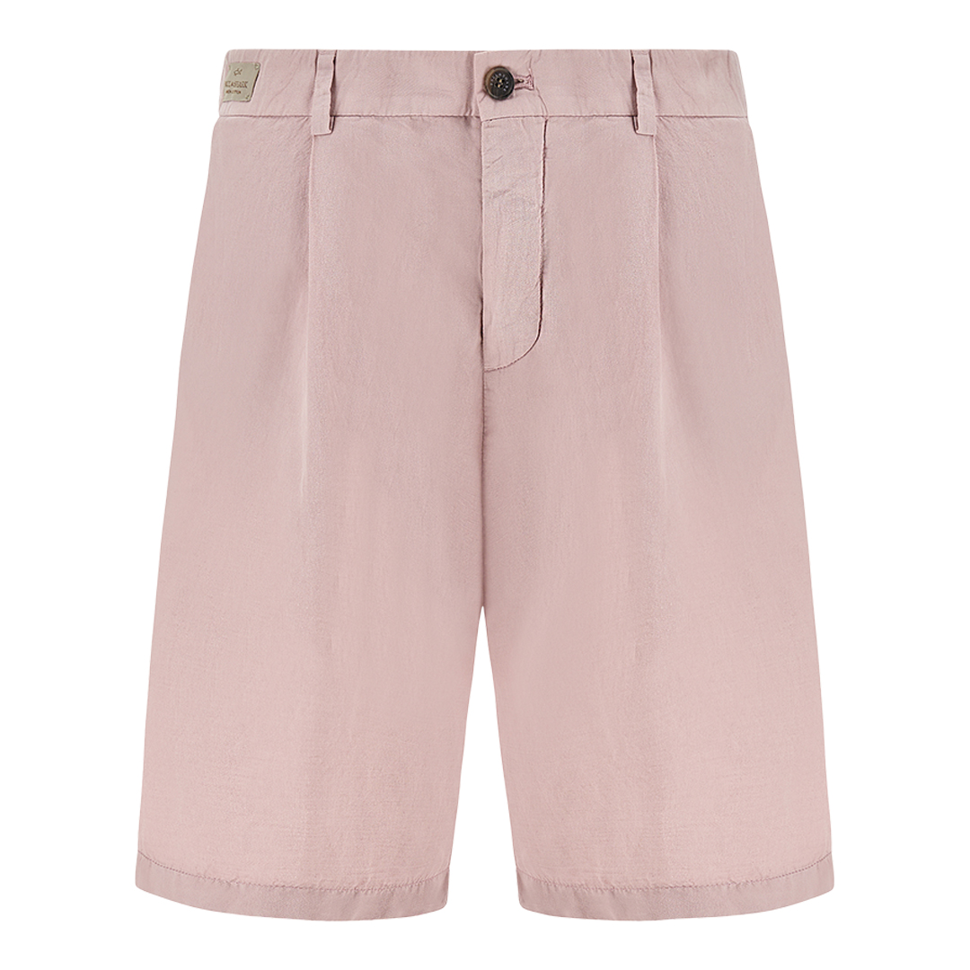 Linen and cotton bermuda shorts, Man, Zephyr