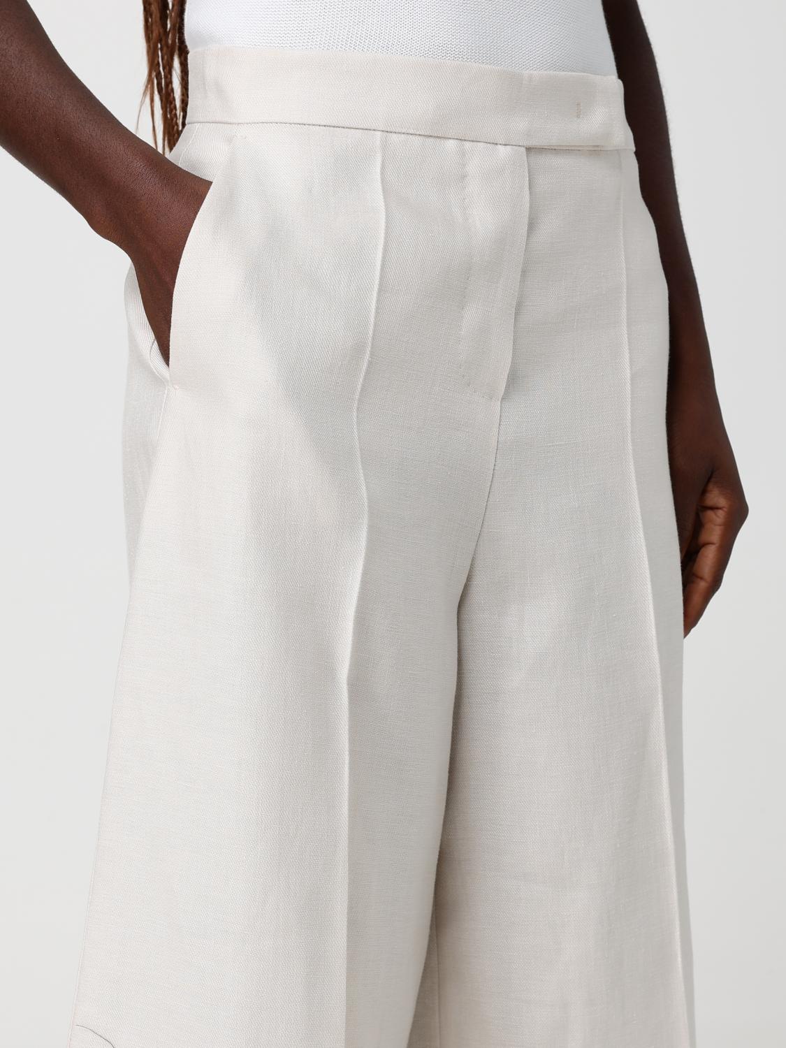 Pants Woman color Beige