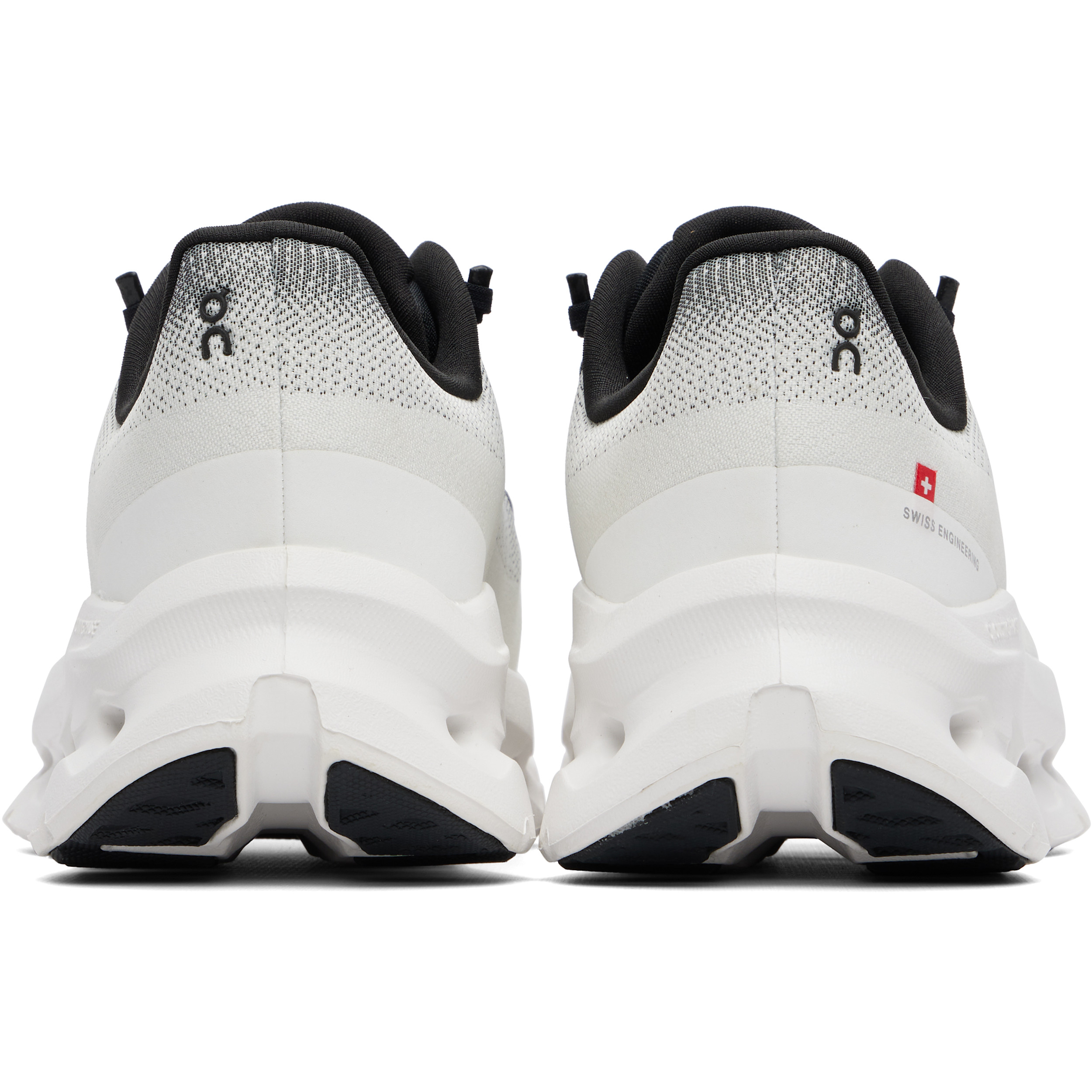 White & Black Cloudtilt Sneakers