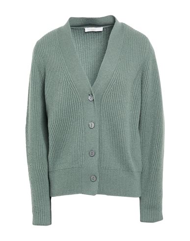 Woman Cardigan Sage green Size 10 Cashmere