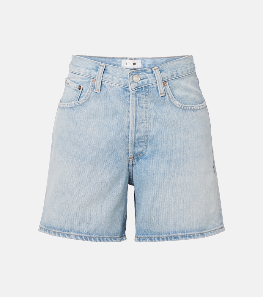 V-Waist Bermuda shorts