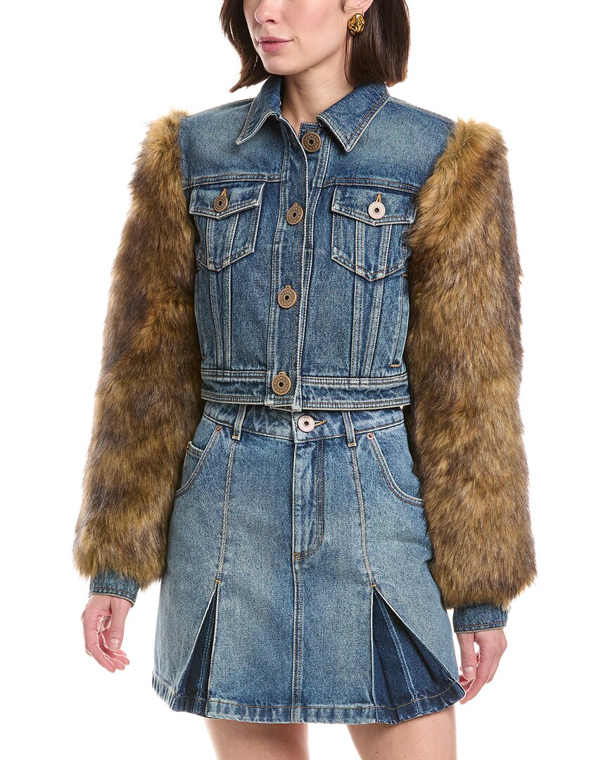 Denim Cropped Jacket