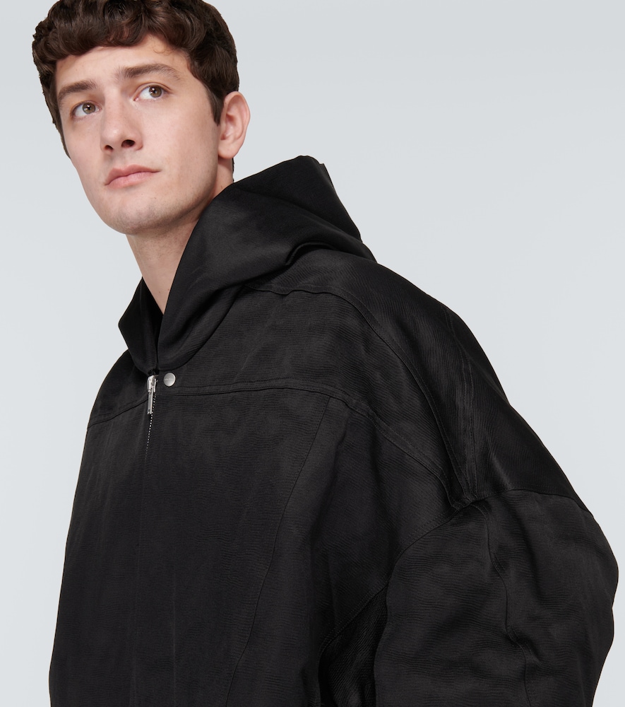 Jumbo Peter cotton and silk down coat