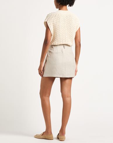 Woman Sweater Cream Size 10 Cotton, Polyamide, Polyester