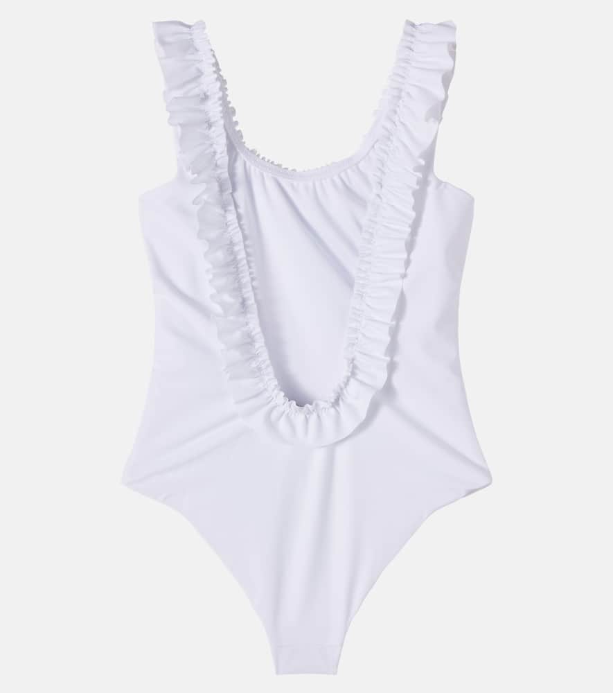 X Disney printed ruffled swimsuit