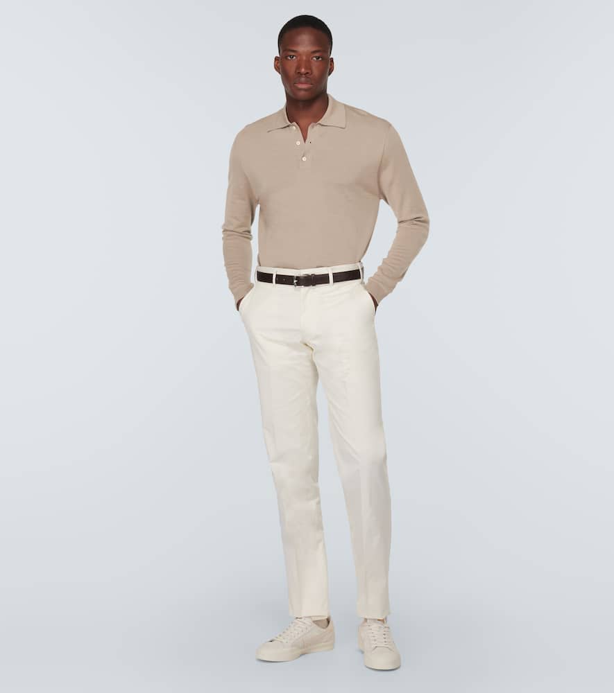 Cotton chinos
