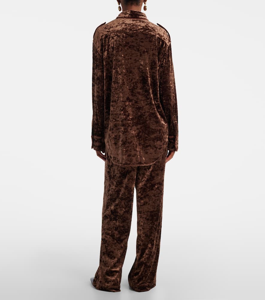 Velvet shirt