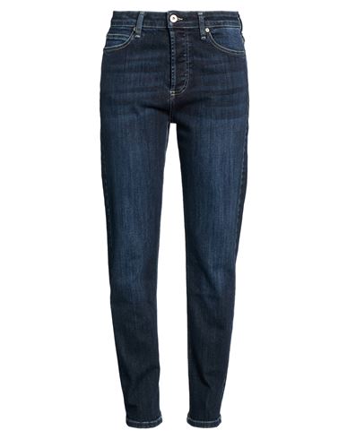 N8 Woman Jeans Blue Size S Cotton, Elastane