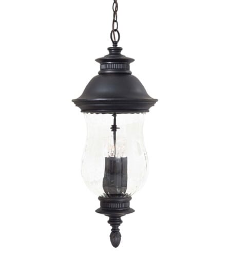 Newport 4-Light 30" Outdoor Hanging Light in Heritage