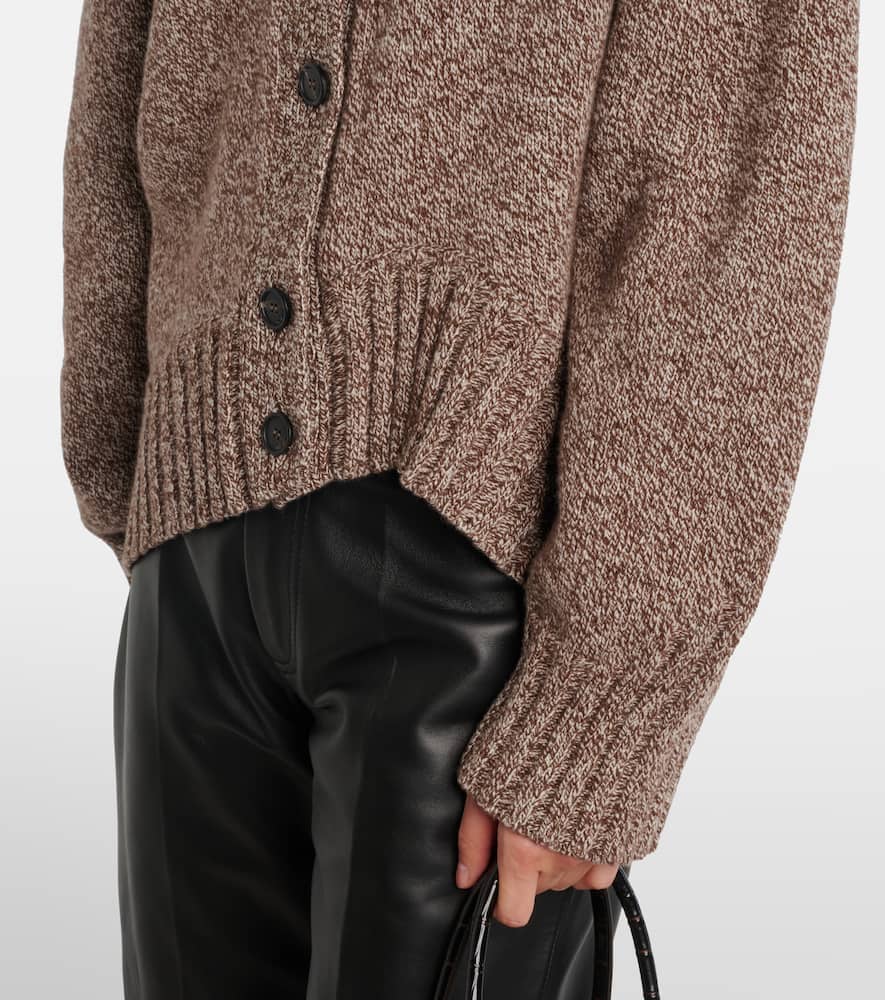 Wool and cashmere cardigan