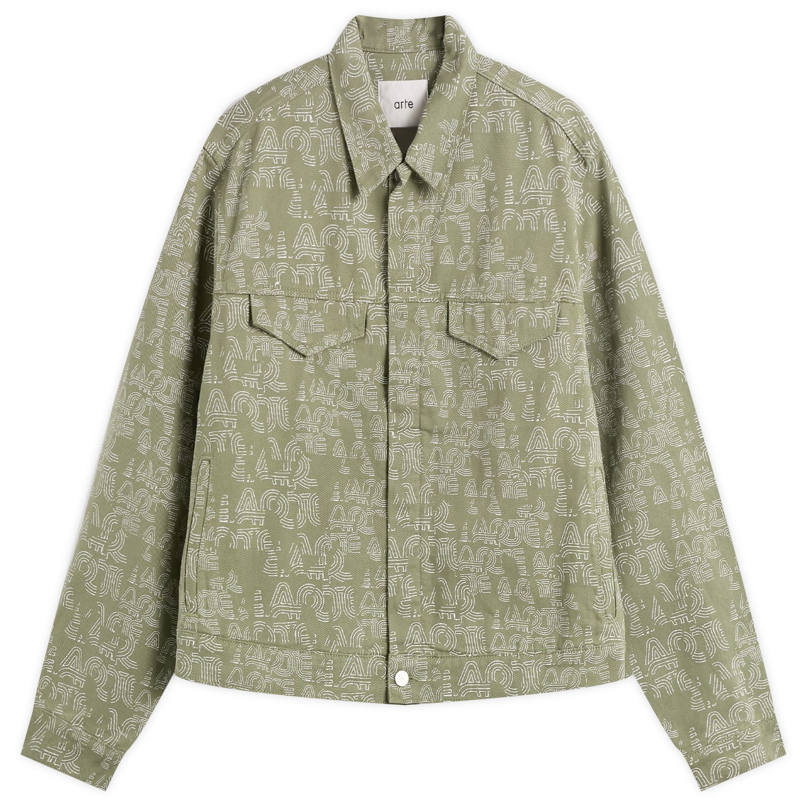 Men's Allover Men's Jacket Green