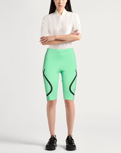 Woman Shorts & Bermuda Shorts Green Size 0 Recycled polyester, Elastane