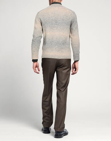 Man Cardigan Grey Size 42 Alpaca wool, Polyamide