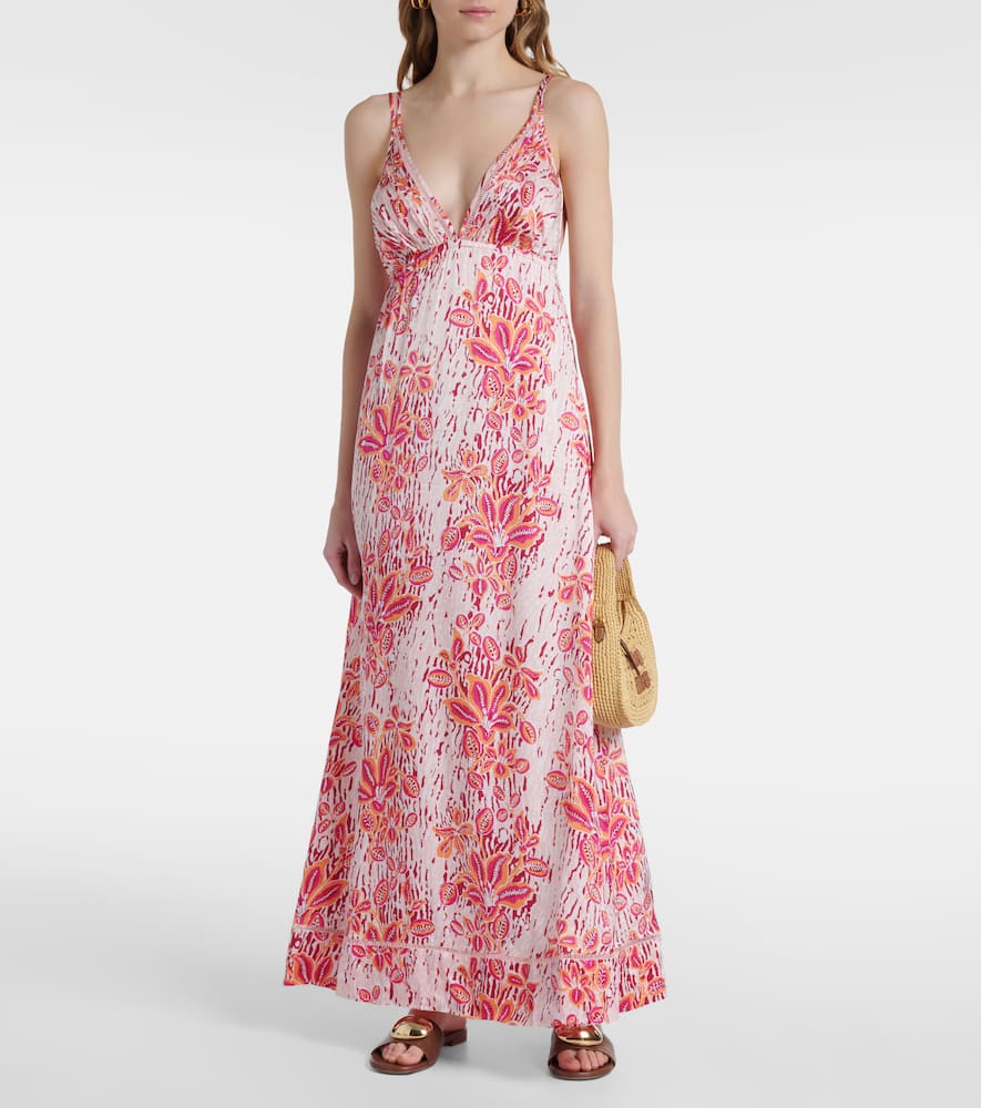 Cassandra floral maxi dress