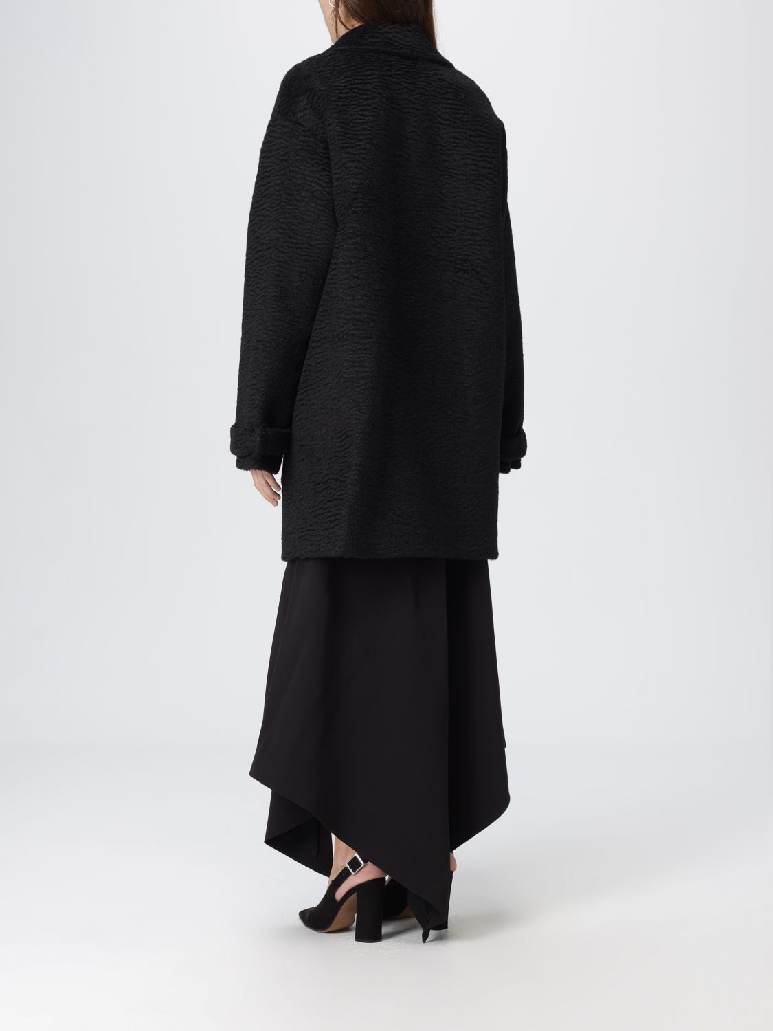 Coat Woman color Black