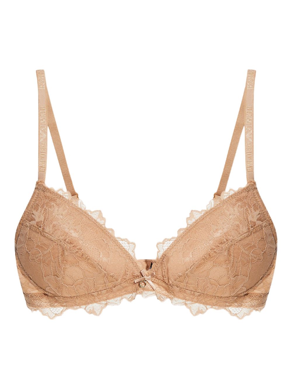 Emporio Armani lace bra - Neutrals