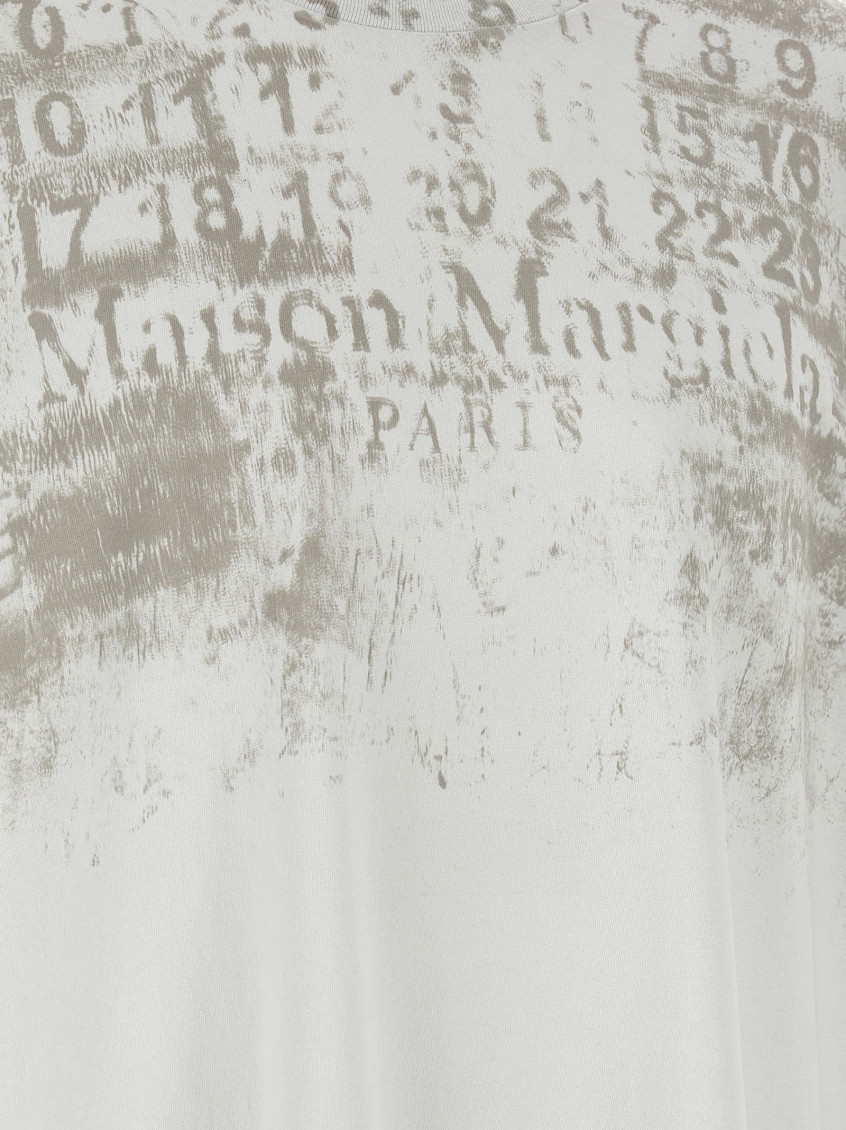 Grey Graphic Crew Neck T-Shirt