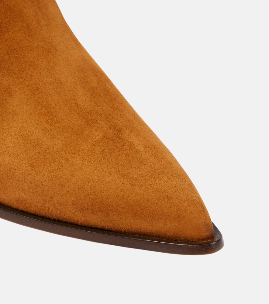 Brunswick suede ankle boots