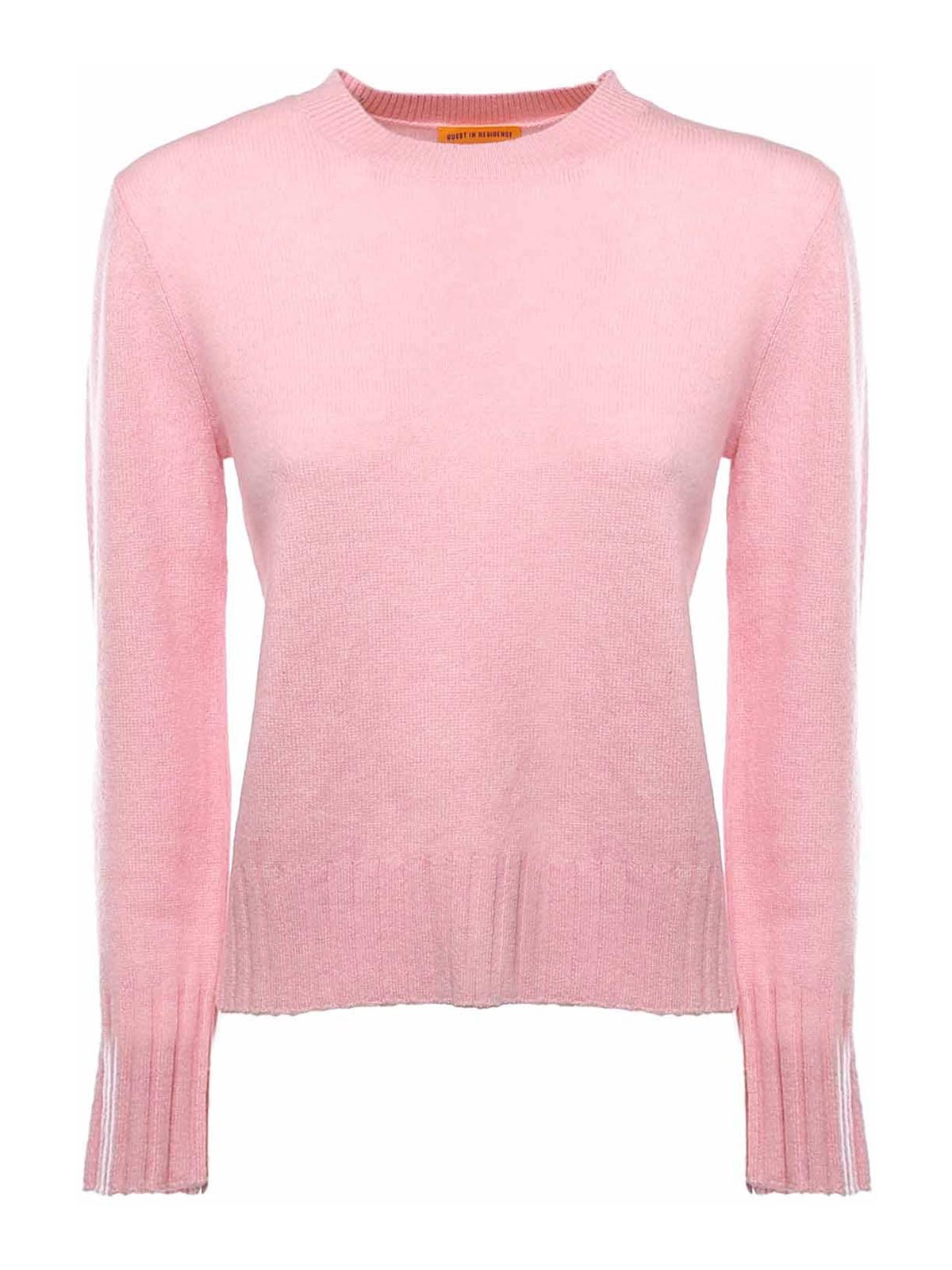 Shrunken Crew Cashmere Sweater