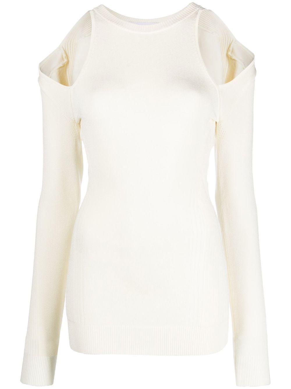 Cut-out detail jumper - Black