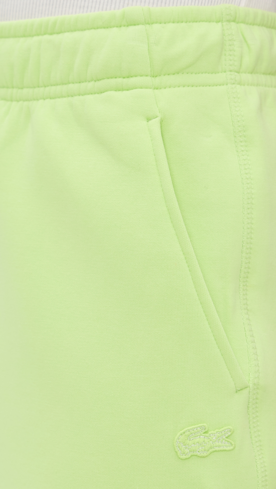 Women's Cotton Jersey Sweatpants Lime Green