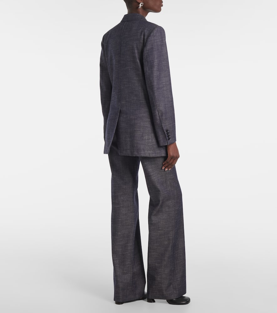Cassini wool and cotton blazer