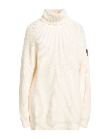 Woman Turtleneck Cream Size L Cashmere