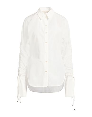 Woman Shirt White Size 10 Polyester, Cotton