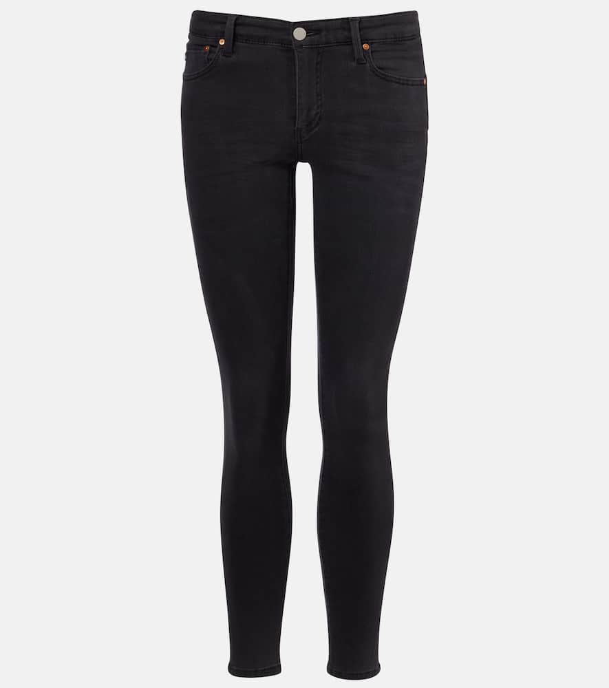 Low-rise skinny jeans