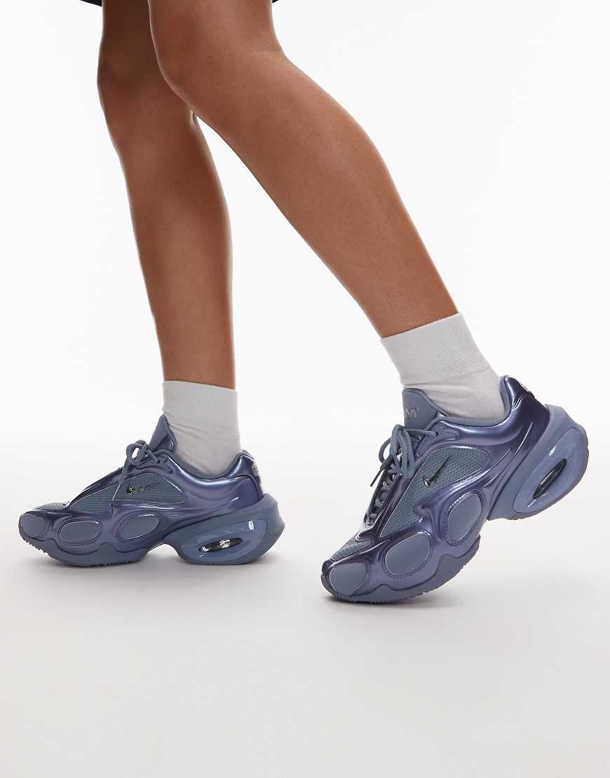 Air Max Muse sneakers in gray & metallic silver