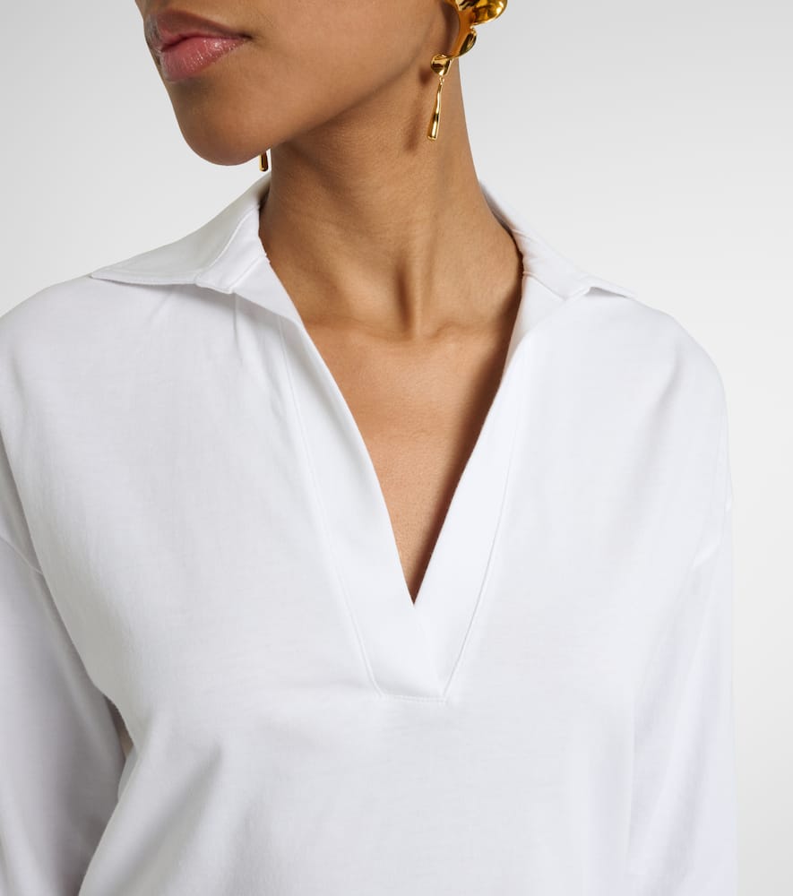 Cotton polo shirt
