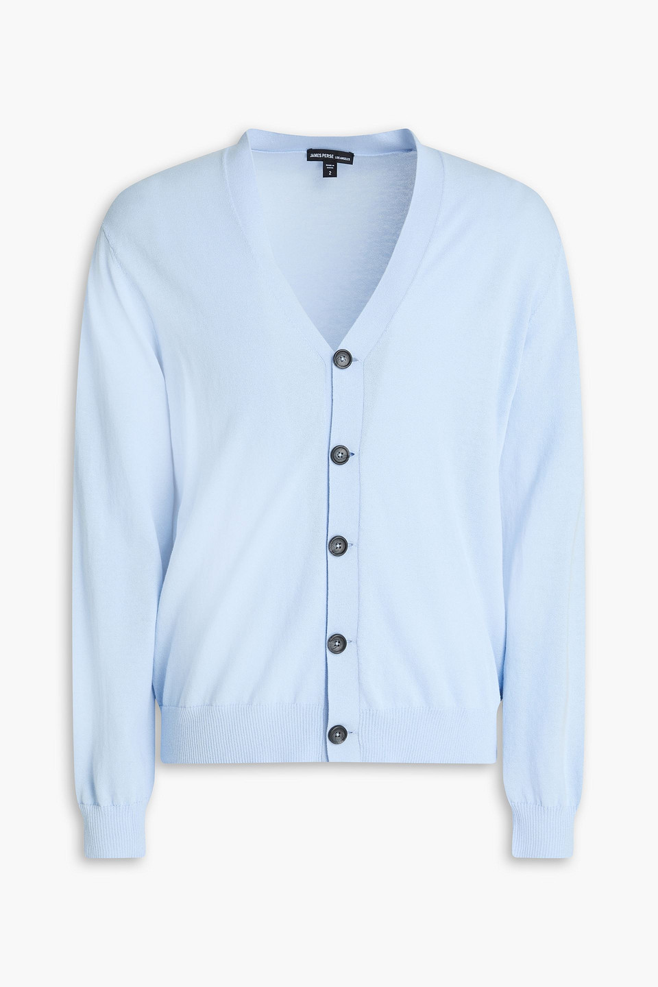 James Perse - Cotton-blend cardigan - Blue - 0